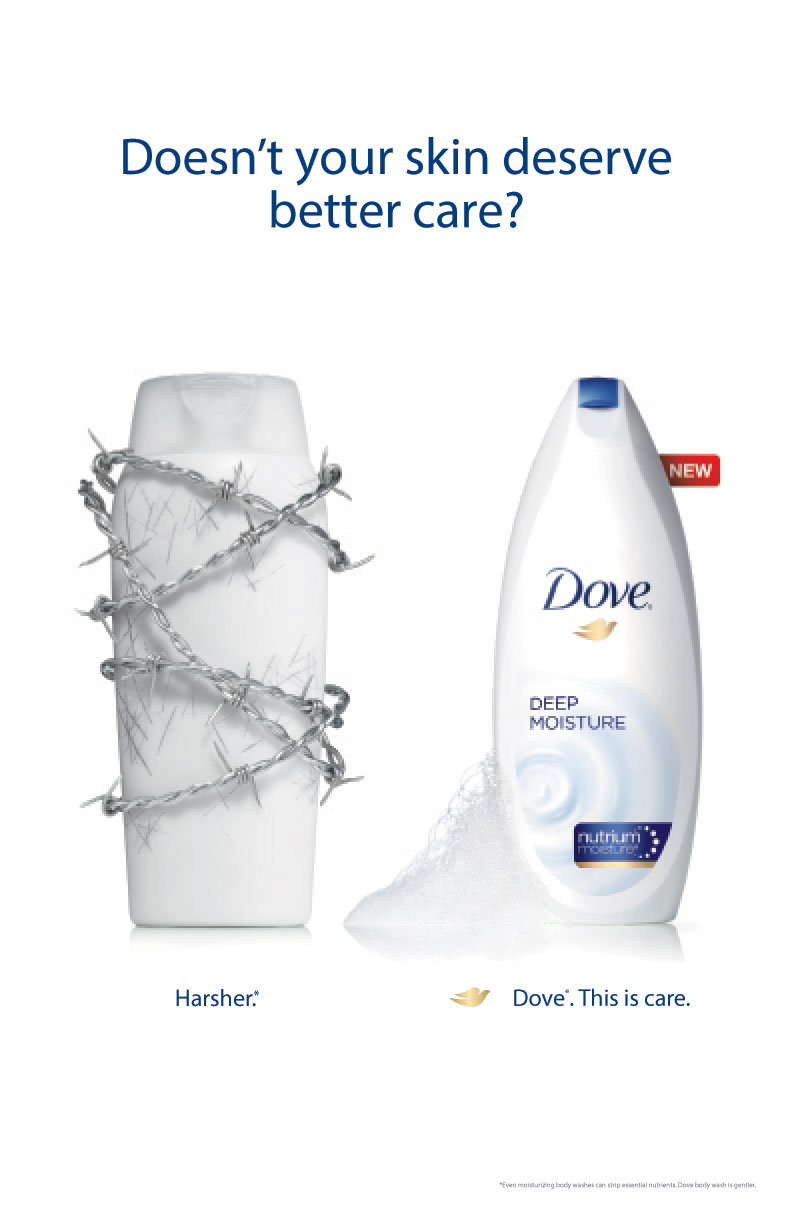 In Criticizing Rival Products, a Dove Campaign Is Called ...