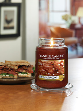 Yankee Candle’s new, unique MMM, Bacon! fragrance is a mouth-watering addition to the Man Candles II collection.
