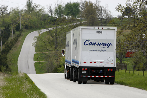 Con-way Freight deploys “Drive Safe Systems™, a suite of advanced on-board "monitor, sense and alert" technologies, which, coupled with continuous, peer-based driver training and coaching.