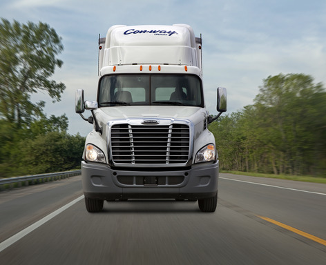 Con-way Freight is the first LTL carrier in the U.S. to simultaneously deploy both the event recorder and advanced performance management technologies fleet-wide