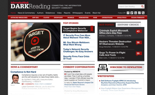 The New Dark Reading Information Security Site