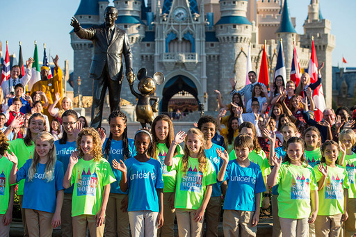 Walt Disney World Resort Celebrates 50th Anniversary of "it's a small world" during Global Sing-Along at Disney Parks.