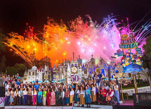 Disneyland Resort Celebrates 50th Anniversary of "it's a small world" Global Sing-Along at Disney Parks.