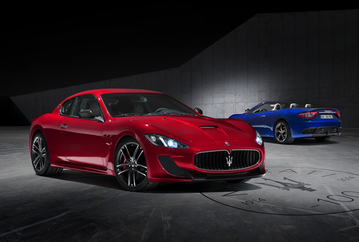 Maserati's GranTurismo MC Centennial Edition coupes and convertibles are inspired by Maserati’s historic sports-luxury cars with authentic race-bred engineering.