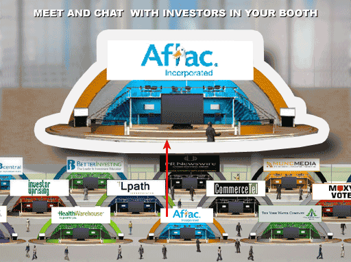 Meet and chat with investors in your booth