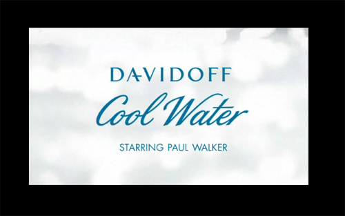 Paul Walker and Davidoff Cool Water