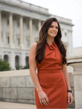 Danica Patrick on Capitol Hill