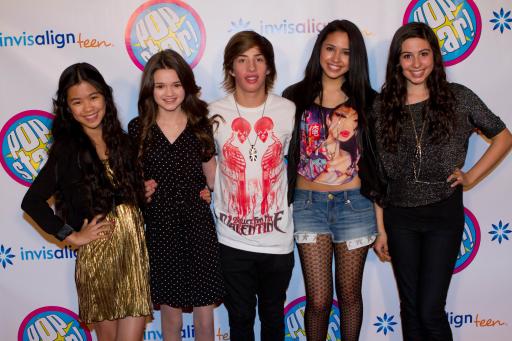 Invisalign Teen celebrities at Jimmy Bennett's Rockin' 16th Birthday bash