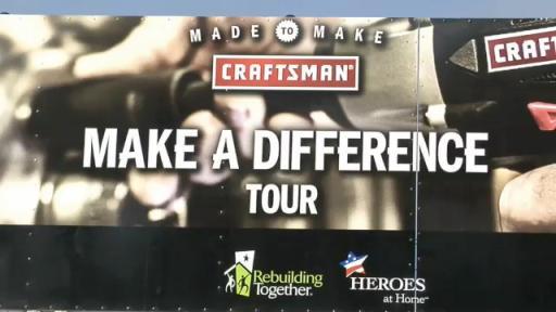 Craftsman Make A Difference Tour Sturgis Vet Center Rebuild Event