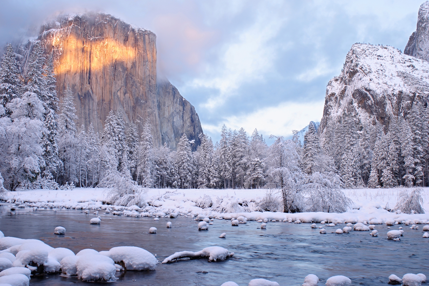 Yosemite National Park, CompassAndcamera/iStock. These images can only be used in context and conjunction with the promotion of the "Winter Wonderlands" guide and must include proper photo credit.