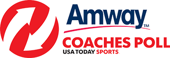 Amway Coaches Poll logo