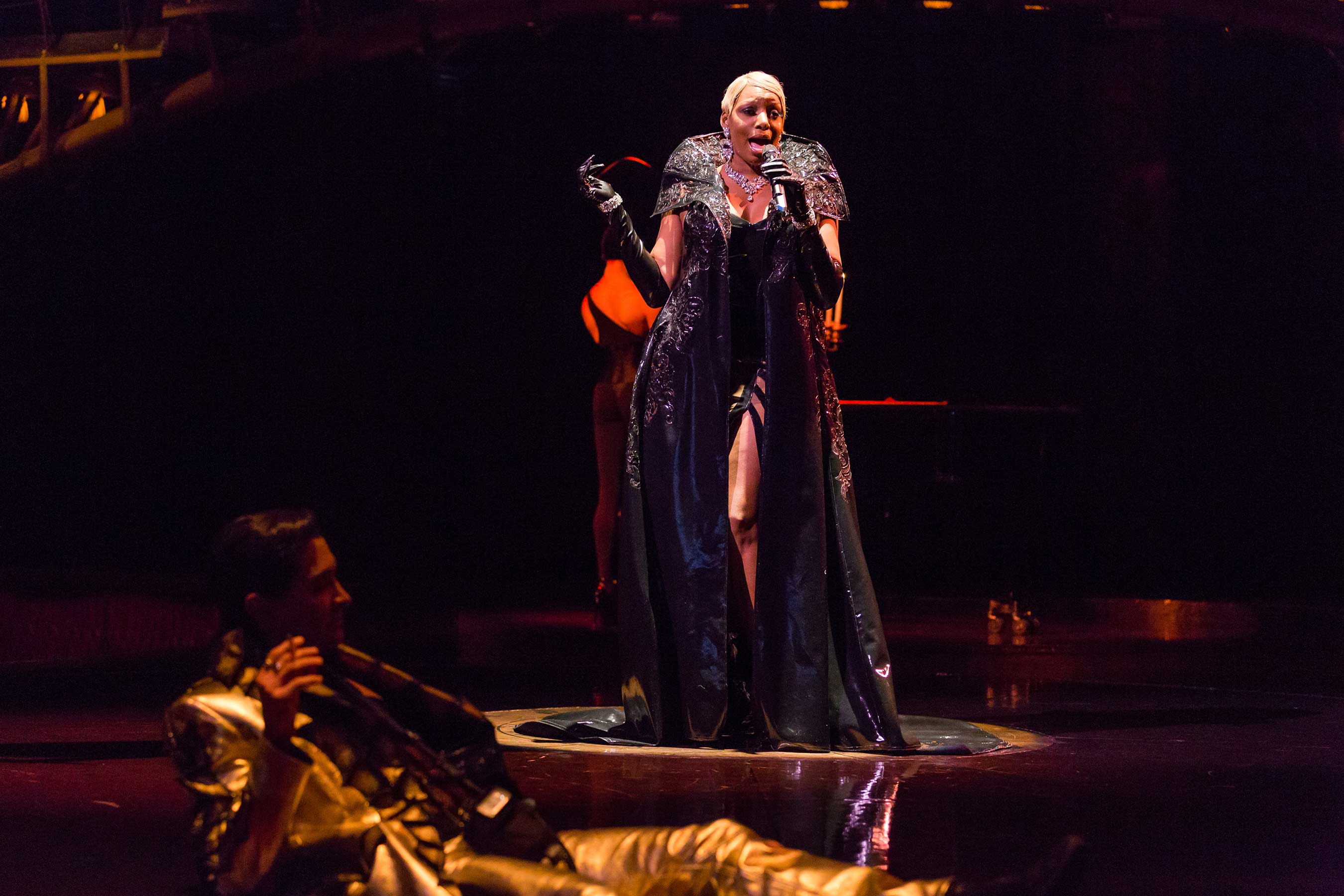 NeNe Leakes as “The Mistress of Sensuality” in ZUMANITY, The Sensual Side of Cirque du Soleil during exclusive preview rehearsal. Photo Credit: TOMO