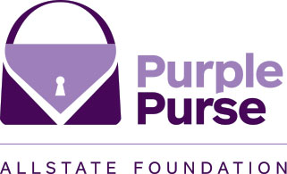 Kerry Washington and Allstate Foundation Purple Purse raise awareness about domestic violence and financial abuse. Visit PurplePurse.com to participate in the Purple Purse Challenge.