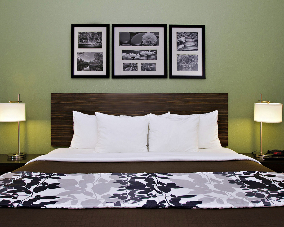 Sleep Inn Designed to Dream Hotel Guest Room