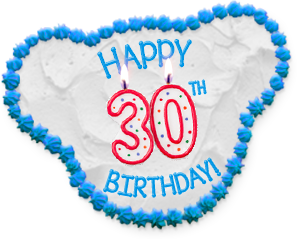 Snuggle Happy 30th Birthday