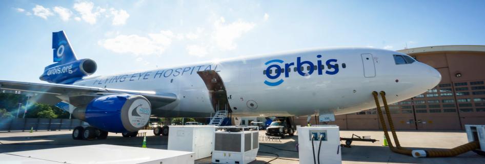 Orbis and He University Eye Hospital partner to expand the hands