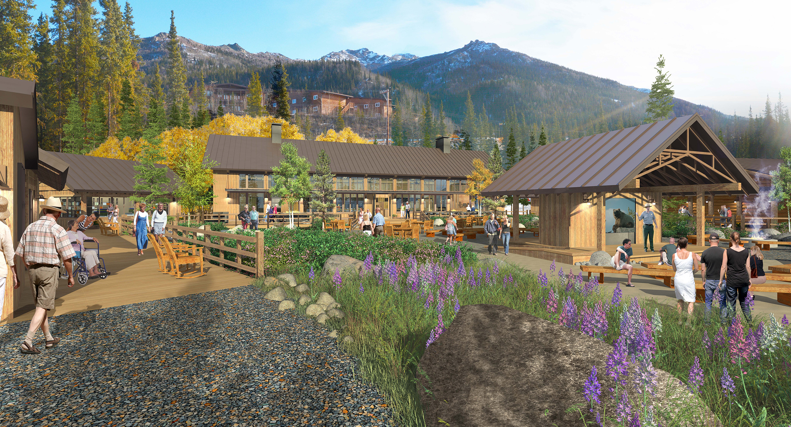 Holland America Line has broken ground on a new “Base Camp” complex at the company’s McKinley Chalet Resort near the entrance to Alaska's Denali National Park.