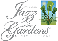 Jazz in the Gardens logo