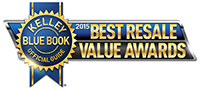 Kelley Blue Book 2015 Best Resale Value Awards logo