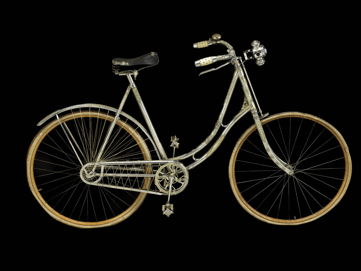 Mrs. Wiley's bicycle, 1896
