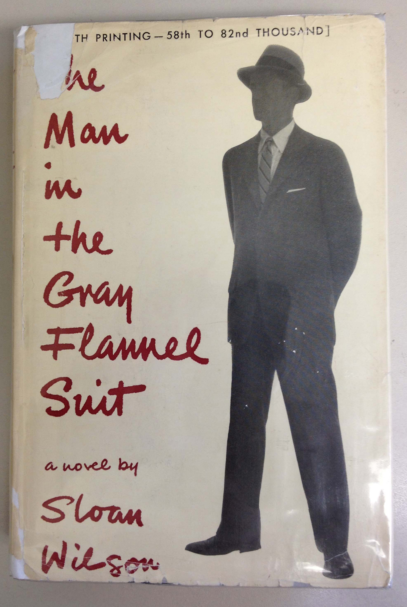 Man in the Gray Flannel Suit, Sloan Wilson, 1956