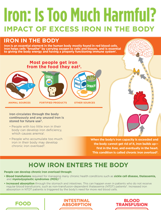Infographic: Impact of Iron Overload