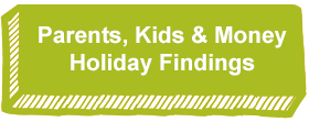 Parents, Kids & Money Holiday Findings