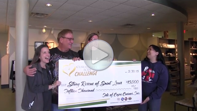 Isle of Capri Casinos sent out prize patrols to surprise the winners of Community Aces Challenge.