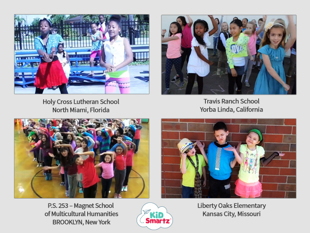 Four elementary schools in Brooklyn, New York; Kansas City, Missouri; Yorba Linda, California; and North Miami, Florida earned the Safety Dance Video Contest $10,000 grand prize from Honeywell.