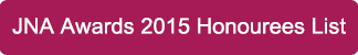 JNA Awards 2015 Honourees List