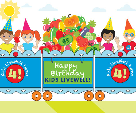 Kids LiveWell program celebrates fourth birthday