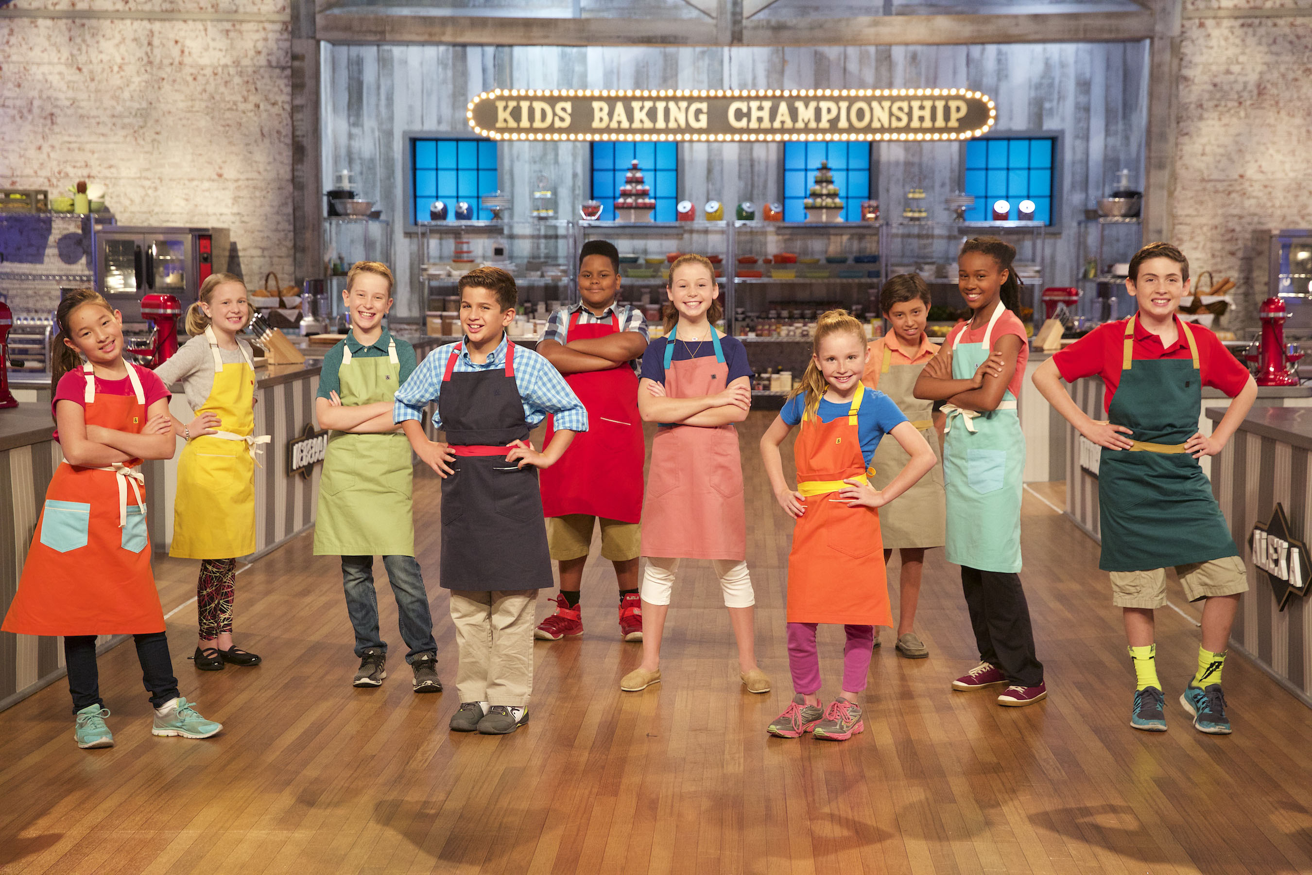 Kid Contestants on Food Network's Kids Baking Championship