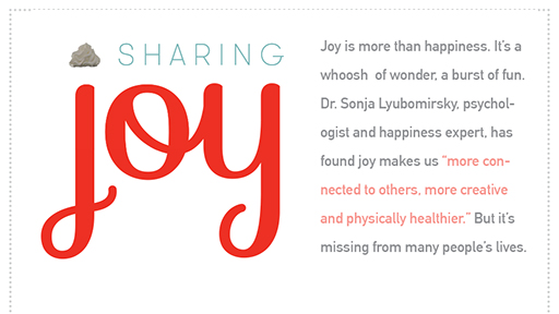 Image result for sharing joy