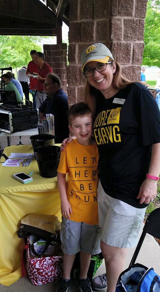 "Cochlear implants have been life changing for my son," said Jennifer Hoffner, mom of a cochlear implant recipient, who volunteers with her son, Patrick Hoffner, a cochlear implant recipient. Learn more about hearing loss treatment options at IWantYouToHear.com.