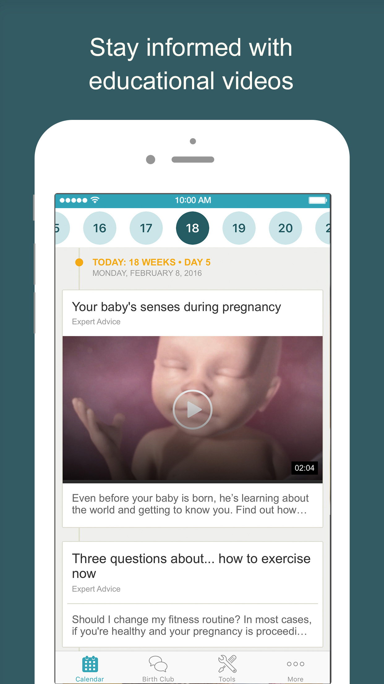 BabyCenters kostenlose App: Meine Schwangerschaft & mein 