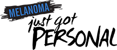 Melanoma Just Got Personal logo