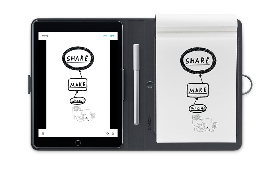 Smart folio with snap-fit for iPad Air 2