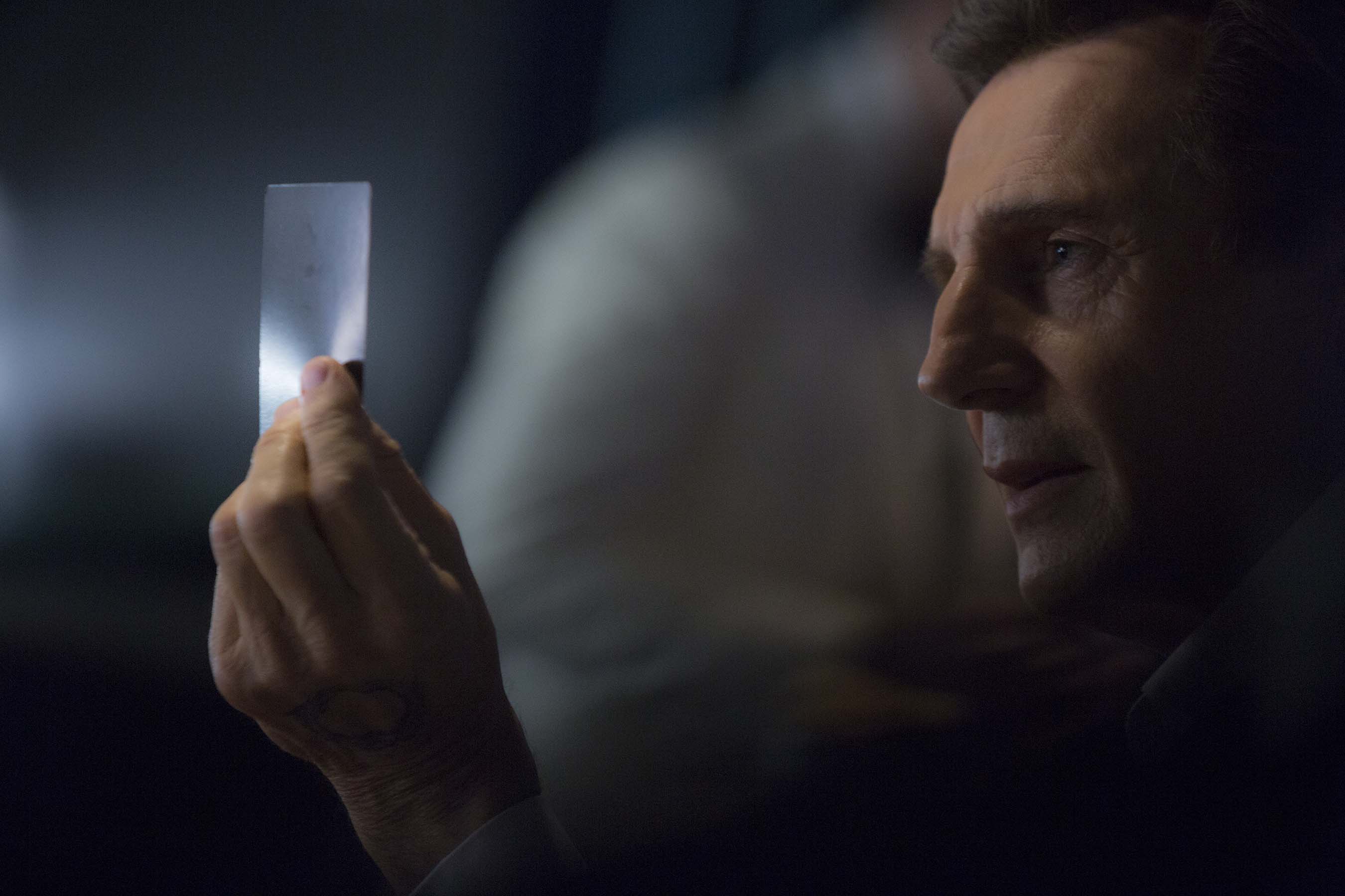 Liam Neeson's character is "the man from the future" and is tasked with releasing the future of television to the world for the masses to enjoy today, much like LG has continued to do through its pioneering innovation in the OLED TV category.