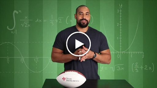 Show Baltimore Ravens Offensive Lineman and published mathematician John Urschel how you use math to win every day for your chance to win a chat with the pro player and a $500 Amazon gift card.