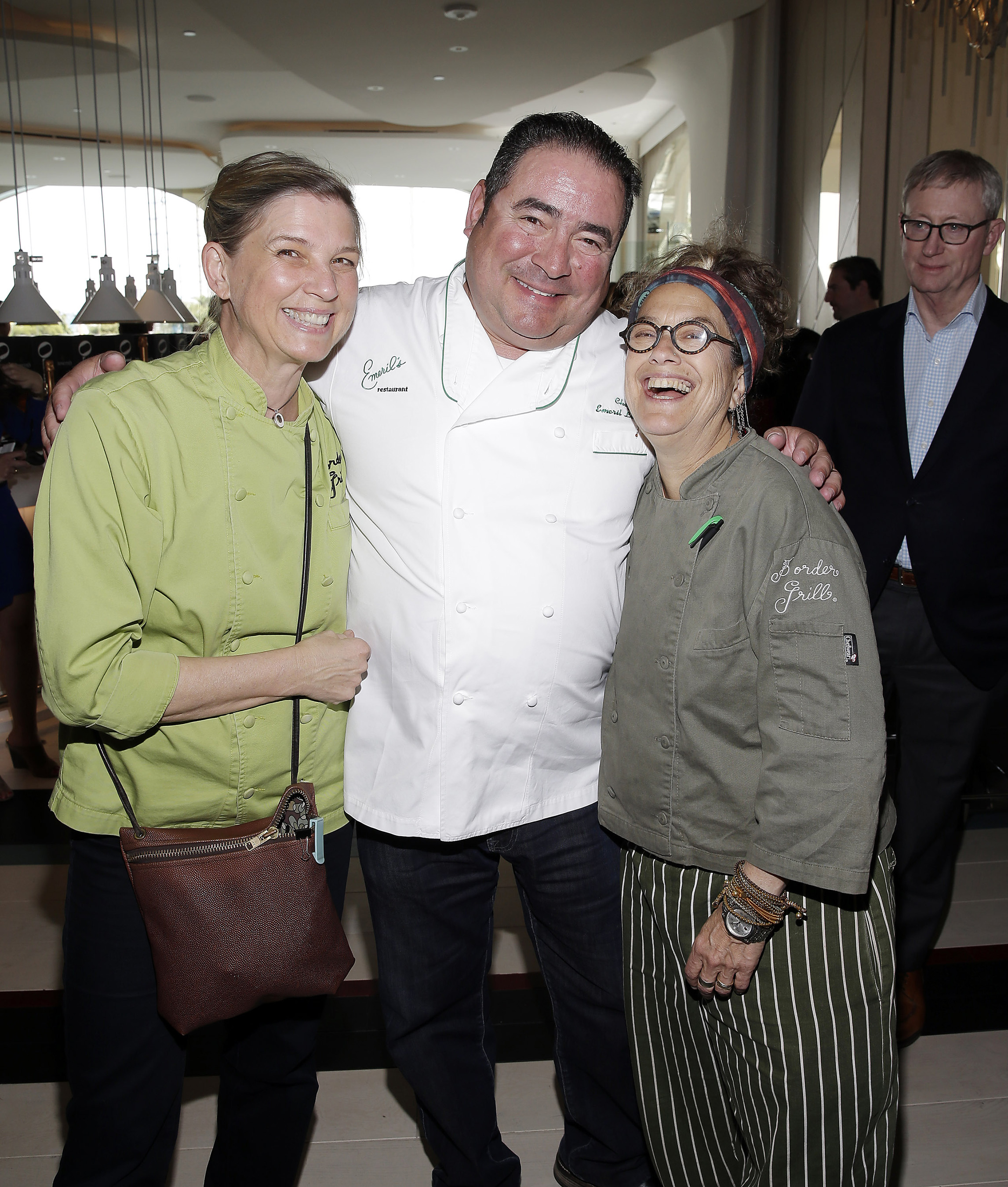 Mary Sue Milliken, Emeril Lagasse and Susan Feniger