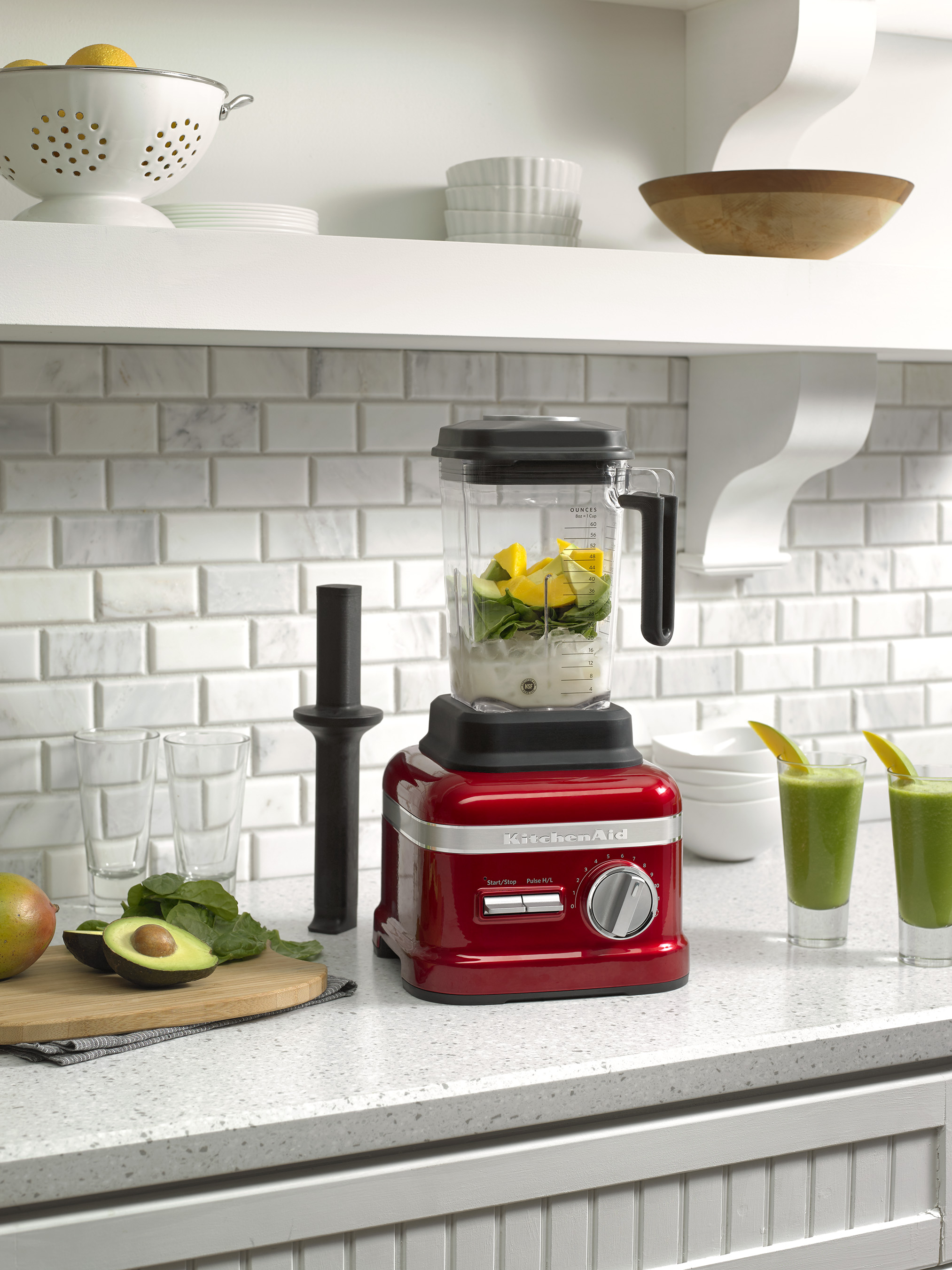 Both Pro Line® Series Blender models feature a 3.5 Peak HP motor, a self-cleaning cycle and a 10-year warranty.