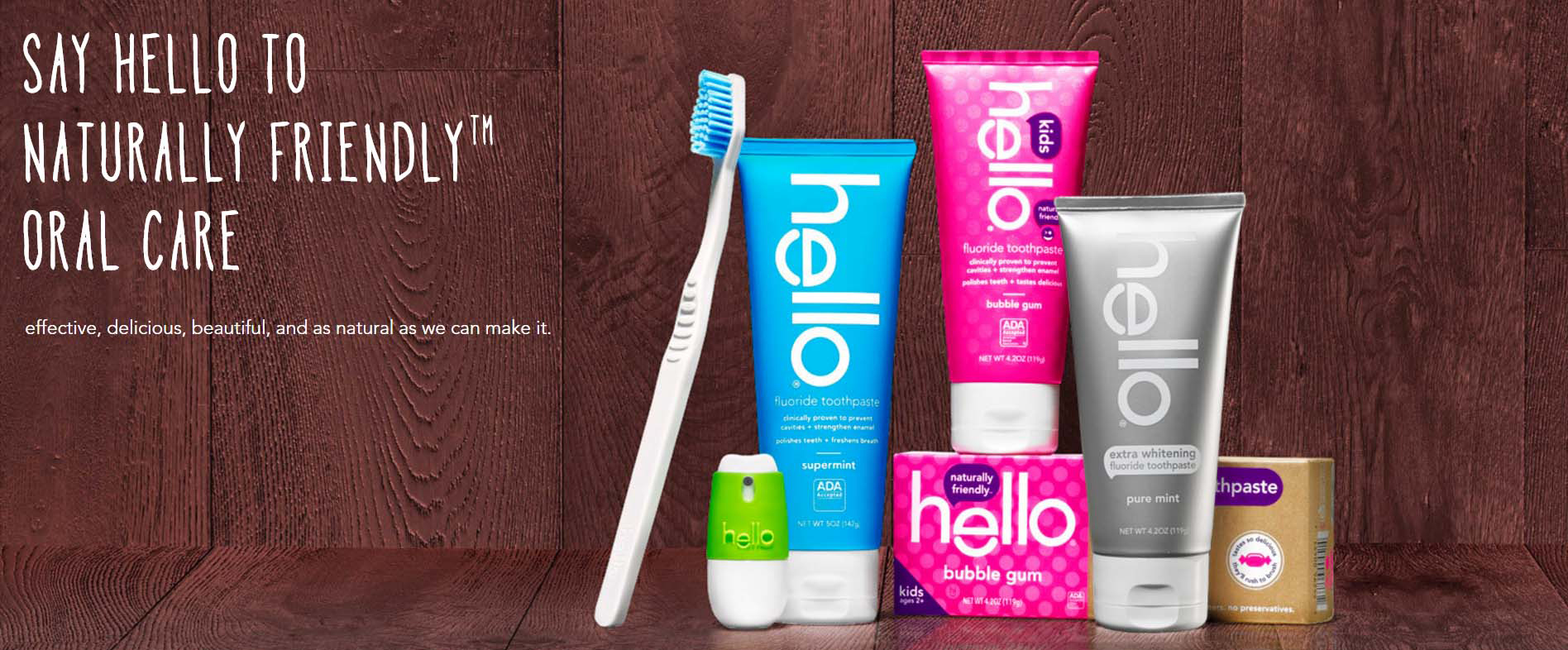 Say Hello for Naturally Friendly Oral Care & Giveaway The Review Stew