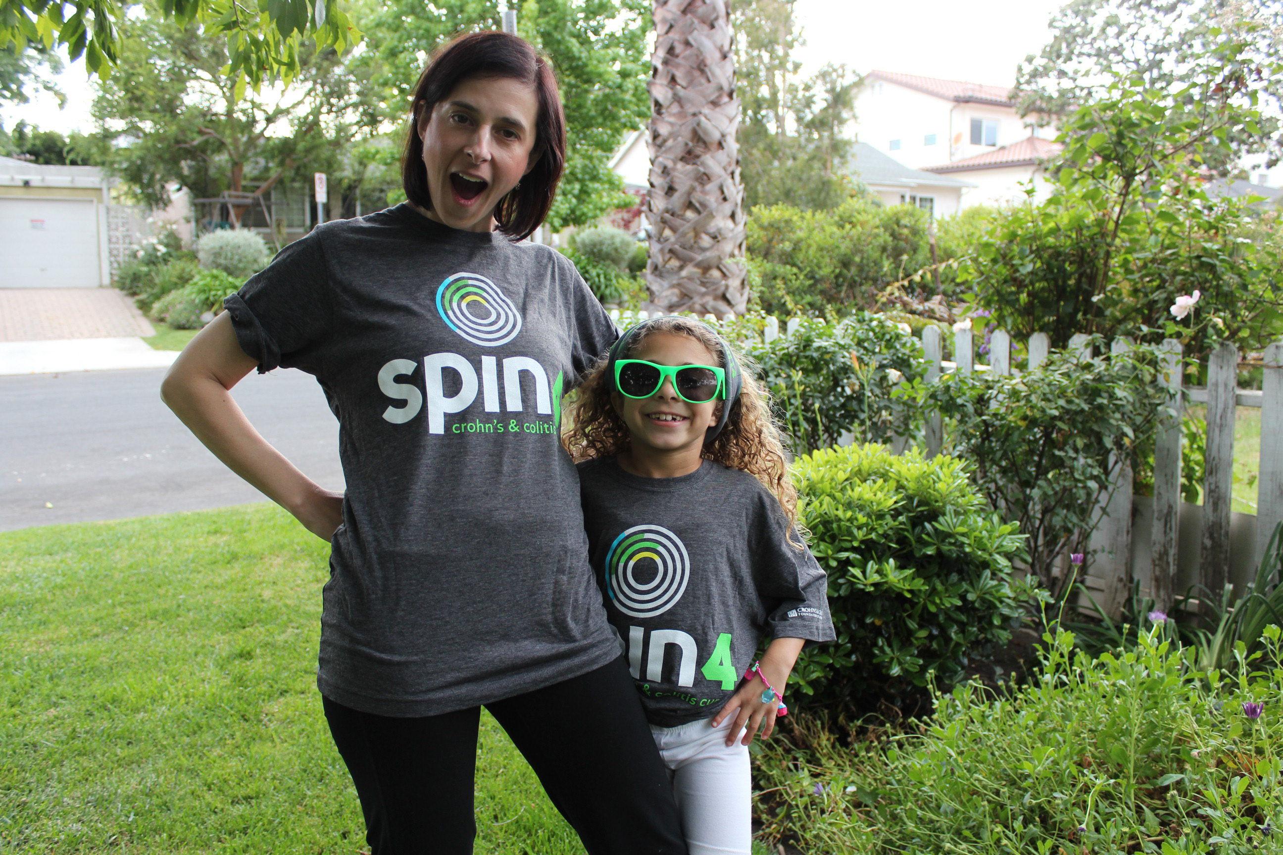 In 2015, Los Angeles resident Kelly Silk participated in spin4 crohns & colitis cures on behalf of her daughter, Ashlyn, a newly diagnosed 9-year-old ulcerative colitis patient.