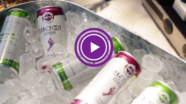 Barefoot Refresh Spritzers in Cans!