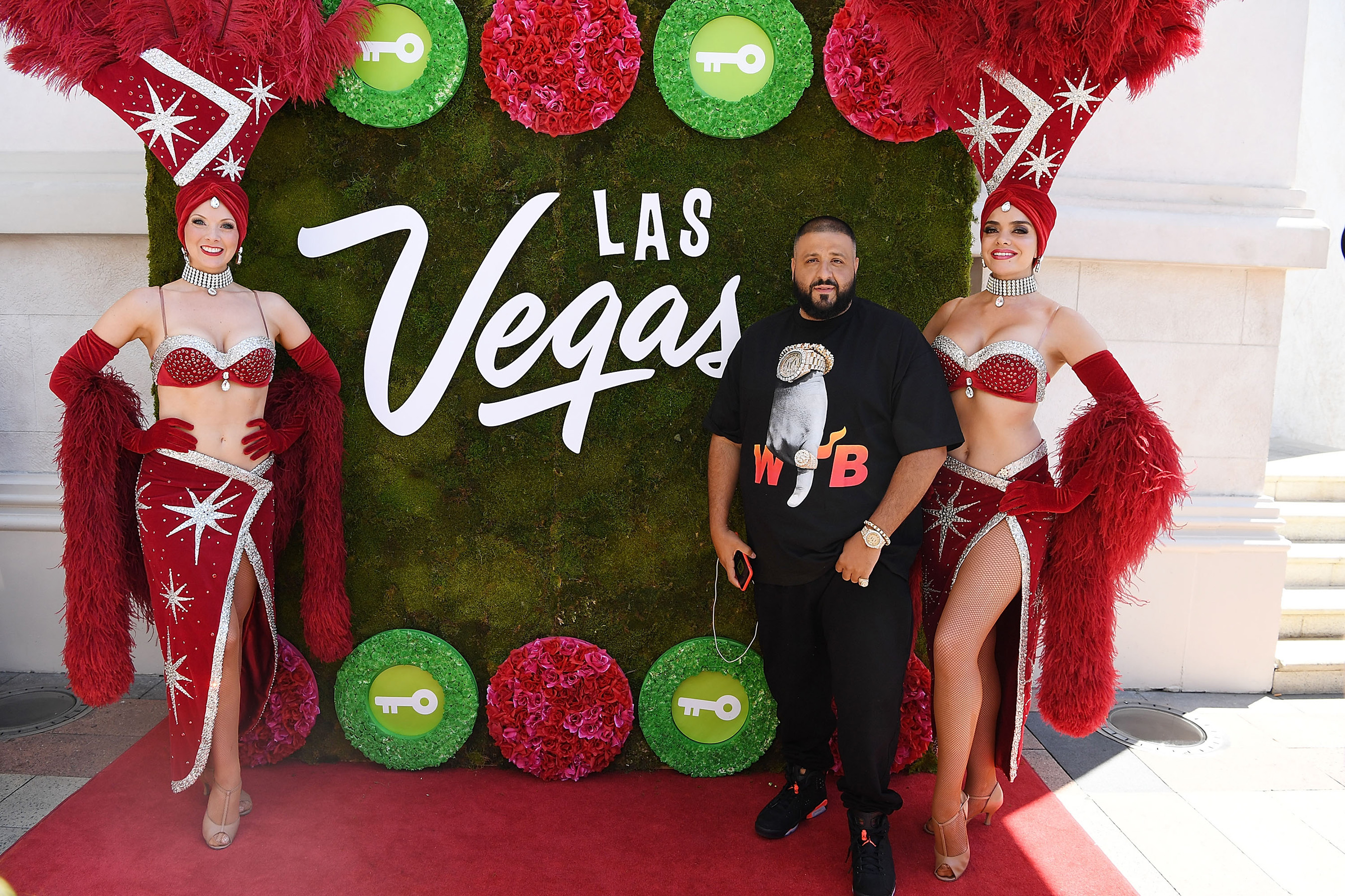 Las Vegas celebrated the launch of its official Snapchat channel by presenting the “King of Snapchat,” DJ Khaled with a key to the Strip