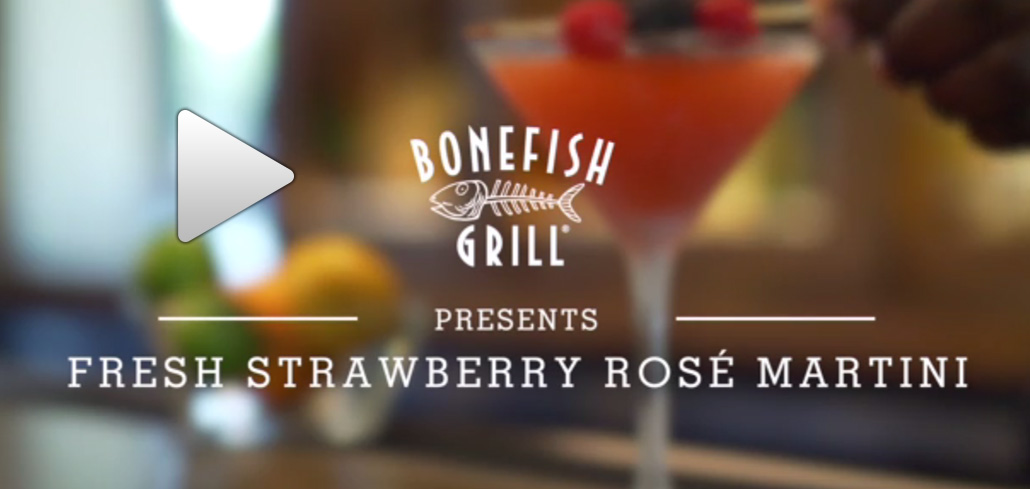 Strawberry Rosé Martini Recipe