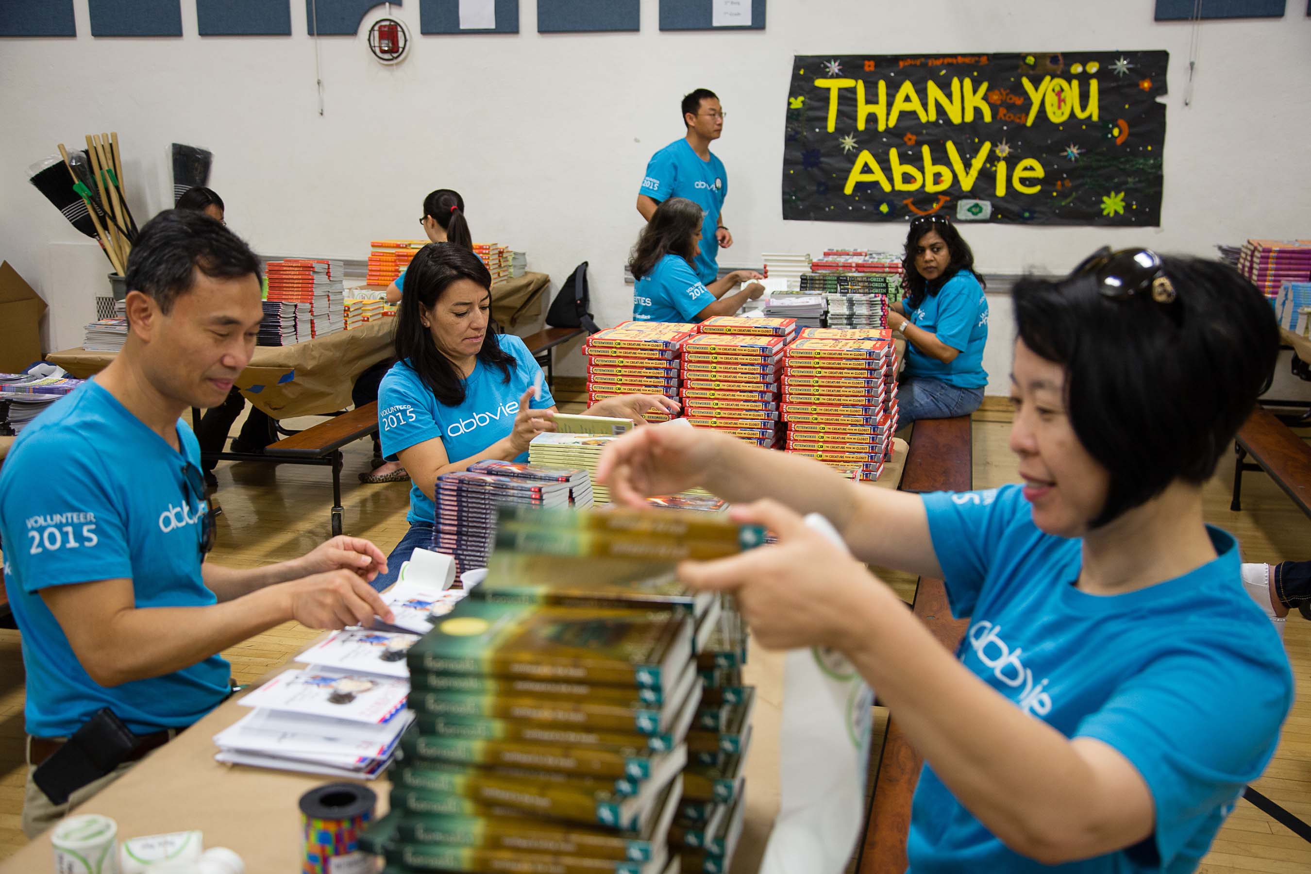 Several libraries will receive new library books for students to take home.