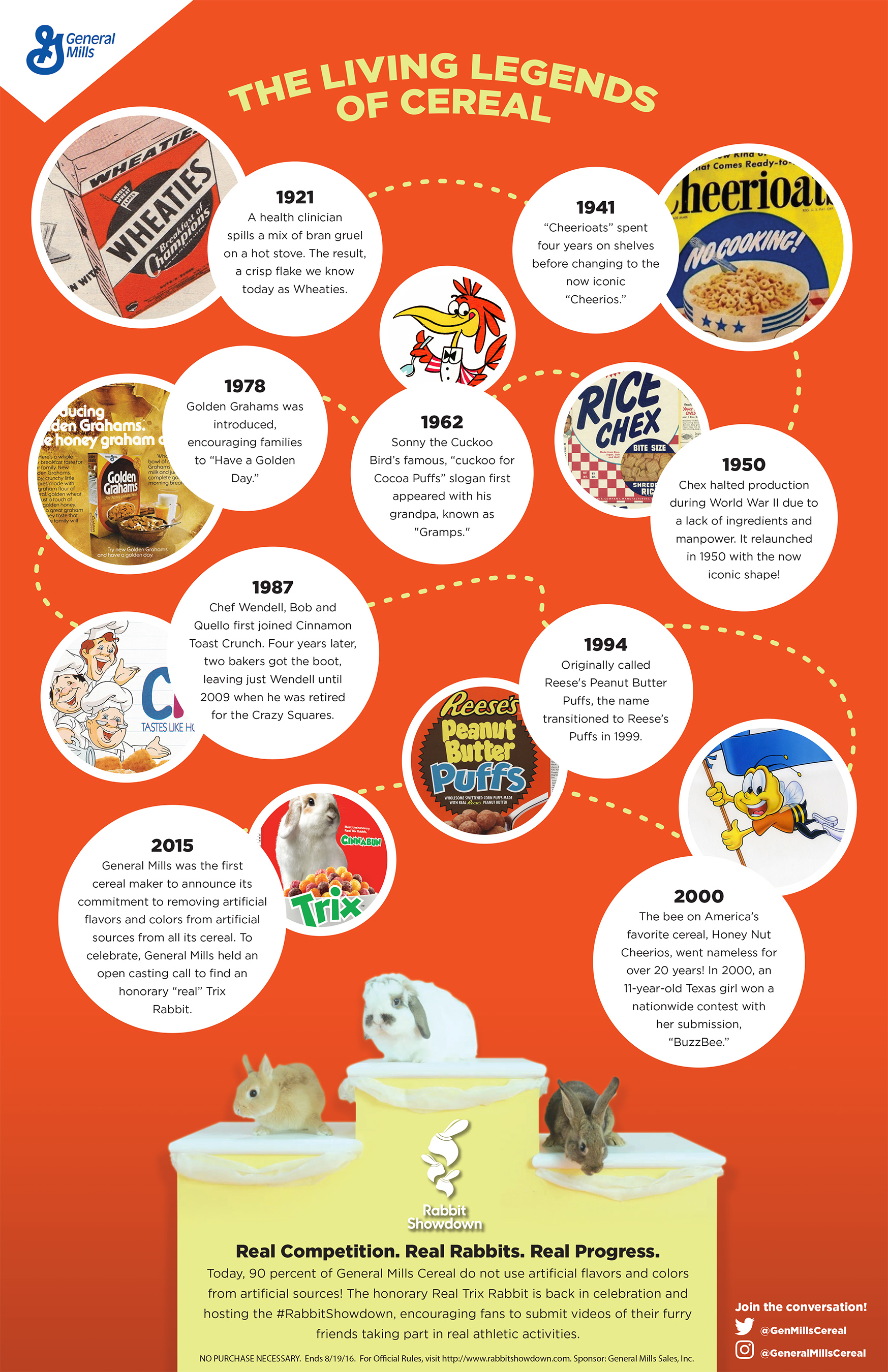 Cereal Evolution Infographic