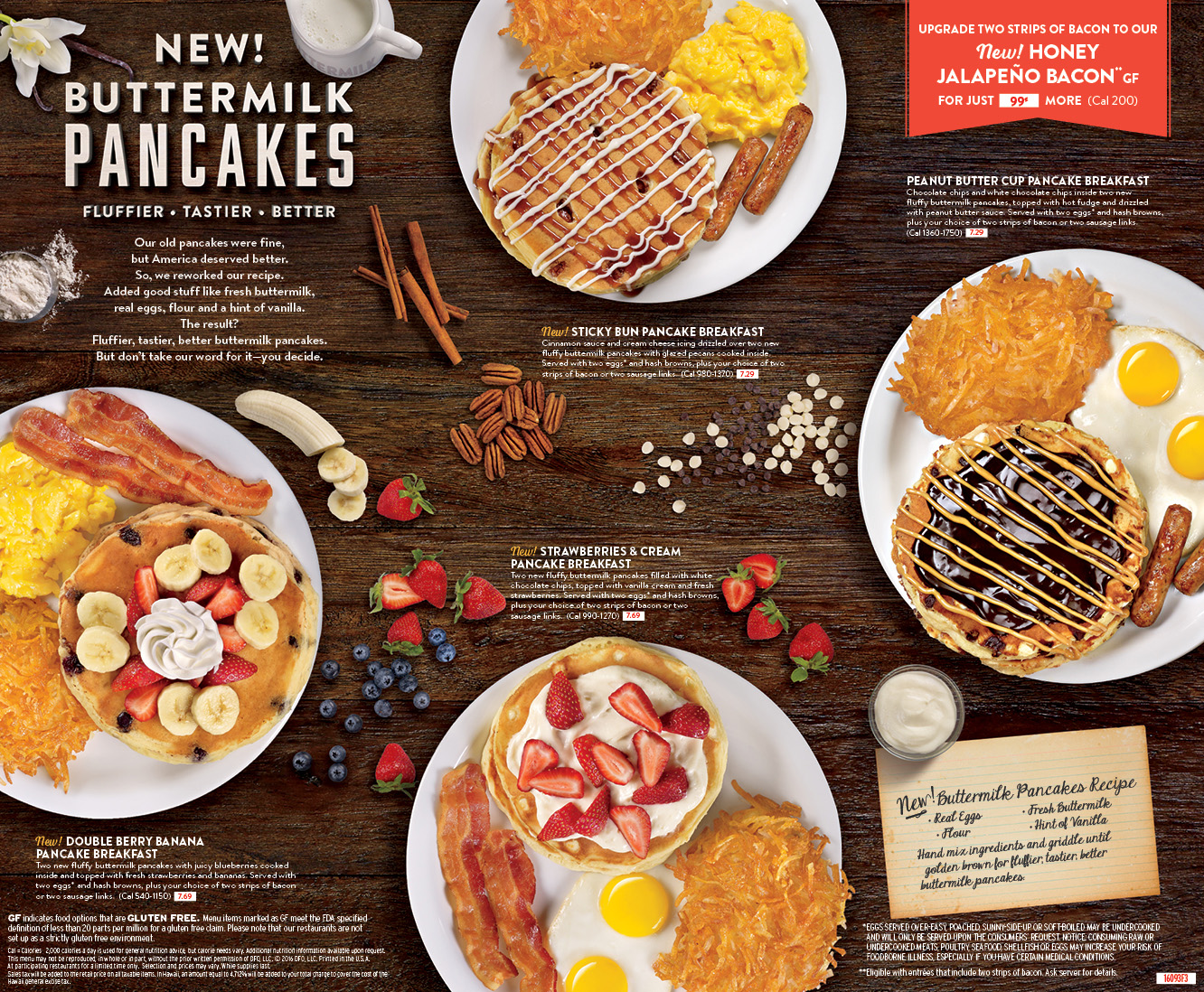 Denny’s Delicious New Stacks Have Been Transformed with Pure Ingredients and Classic Flavors for a Bigger, Better and Tastier Pancake