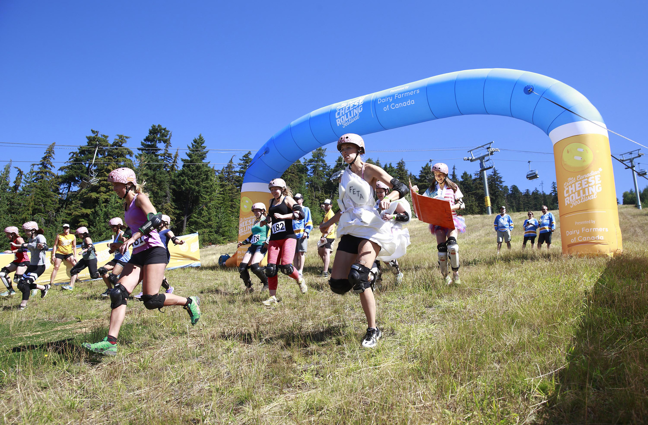 The Great Canadian Cheese Rolling Festival tumbles into its ninth year